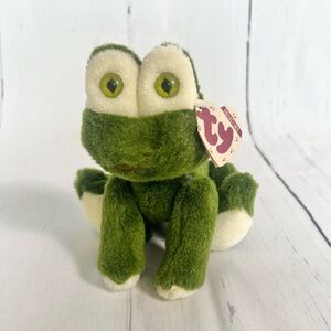 TY Beanie Baby PRINCE The FROG Jointed Attic Treasure Collection 1993